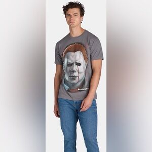 Halloween Men's Graphic Tee with Short Sleeves